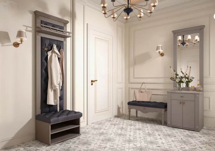 Тумба с зеркалом Лилль-2