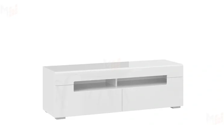 Тумба для ТВ Фьюжн - ТД-260.03.12 Белый, Белый глянец