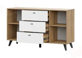 Комод Милан 3 ящика двухстворчатый