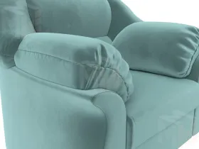 Кресло Карнелла ( SEVEN 113 бирюзовый )