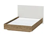 Кровать 1600 Квадро 031 М1 с Настилом Миндаль