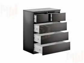 Комод Мальта 5 ящиков (венге)