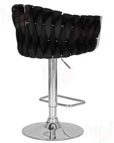 Стул барный DOBRIN MARCEL (черный велюр (MJ9-101))
