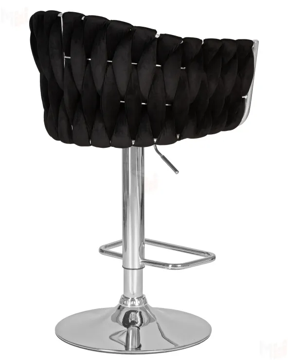 Стул барный DOBRIN MARCEL (черный велюр (MJ9-101))
