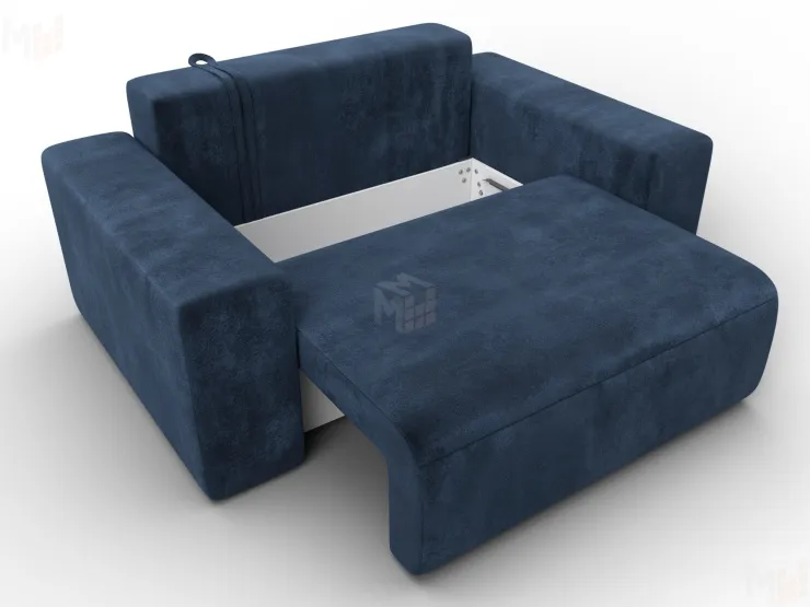 Кресло Лига-036 НПБ ( TOWER 13 синий )