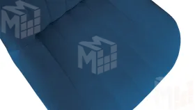 Стул Марвел К3 Исп. 2 Белый матовый Велюр Confetti Blue