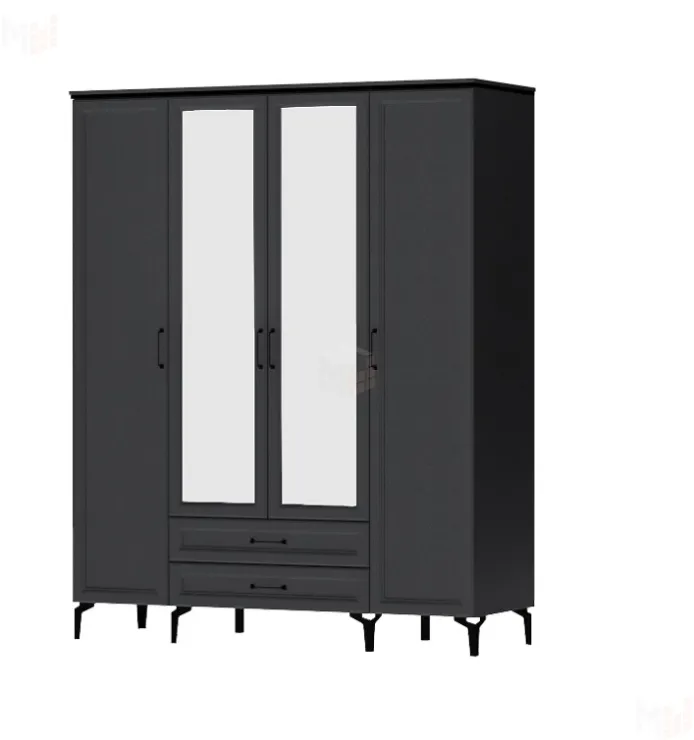 Шкаф ШК-4 Шарм Антрацит