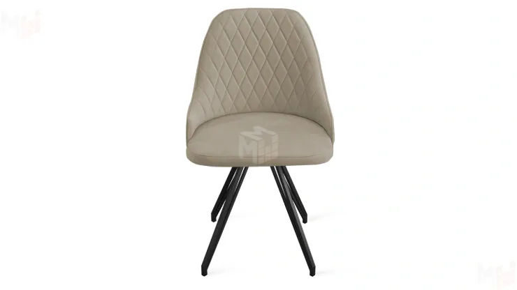 Стул Гранд К4 Черный муар Велюр Confetti Smoke