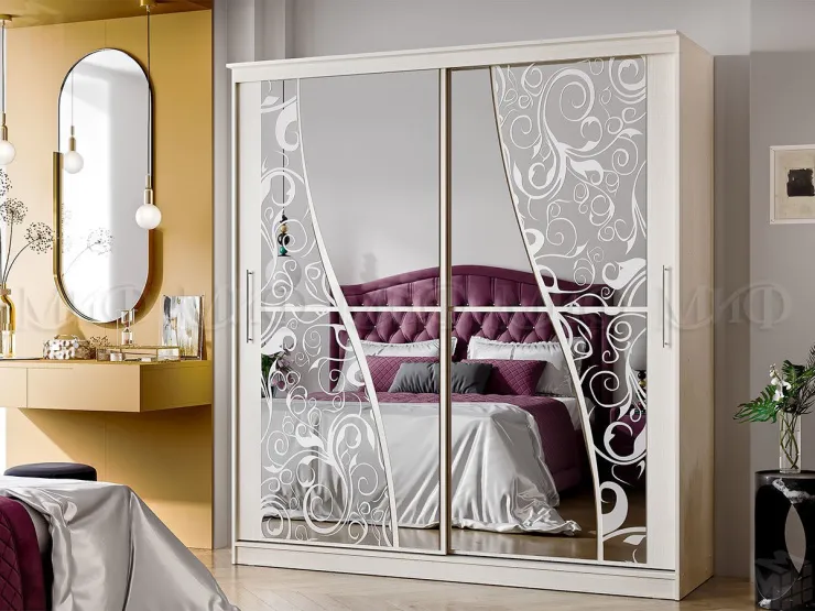 Шкаф-купе Элегант №2 (2000) сандал