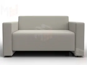 Диван прямой Лига-093 ( Амур 02 бежевый )