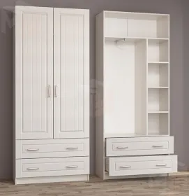 Шкаф 2-створчатый Иннэс 6 МДФ