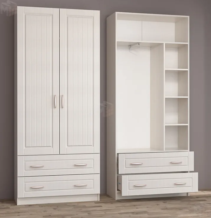 Шкаф 2-створчатый Иннэс 6 МДФ