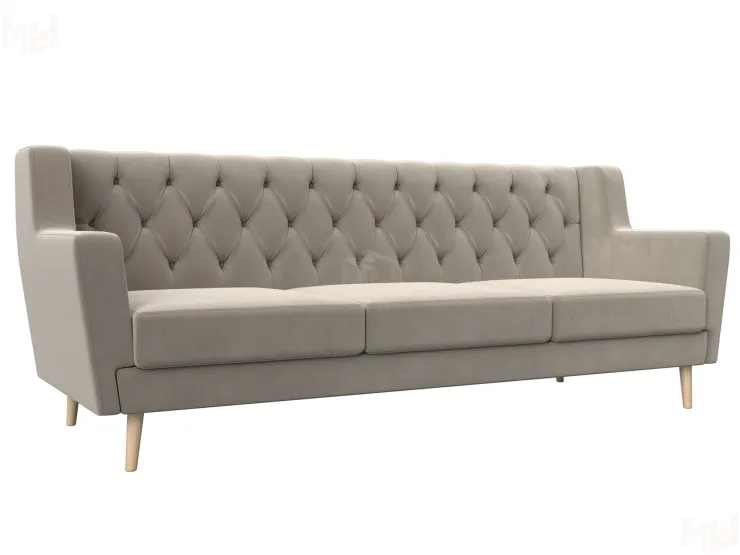 Диван кухонный прямой Брайтон 3 Люкс