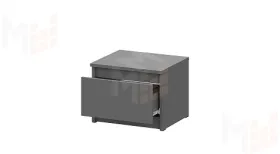 Тумба прикроватная Денвер Графит серый