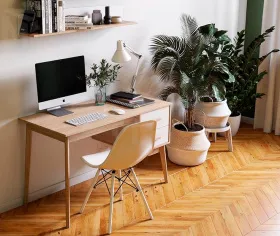 Стол письменный с тумбой Калгари