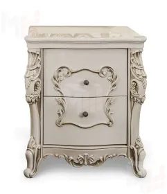 Прикроватная тумба Джоконда крем глянец