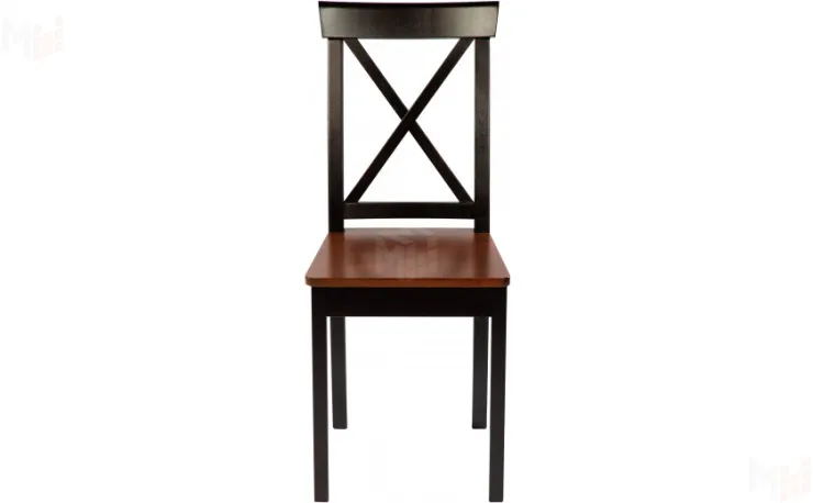 Стул деревянный с жестким сиденьем Бергольф Венге/Темный орех