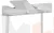 Стол раскладной стеклянный Лаки Лофт 140 Белый/Белый