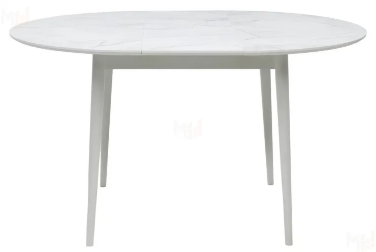 Стол BOLERO 105 см Белый Мрамор, HPL / Белый