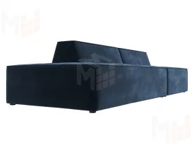 Диван прямой модульный Монс Модерн левый ( TOWER 13 синий )