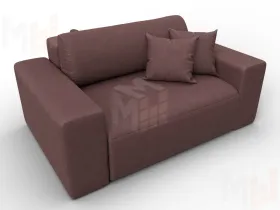 Кресло Лига-036 НПБ ( JOLY 09 бордовый )