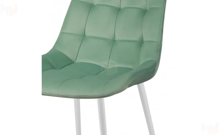 Стул Эйден Confetti aquamarine/белый