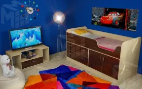 Детская кровать Фанки Кидз 9