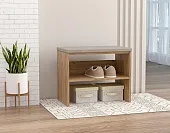 Обувница мягкая 600 -  Дуб Крафт Золотой/Бежевый 