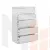 Комод Кастор 5 ящиков белый