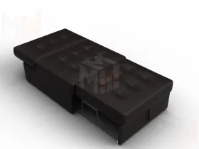 Кресло-кровать Лига-107 (80) ( GRIFON 12 коричневый )