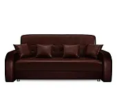 Диван книжка Престиж 120 (кожзам коричневый)