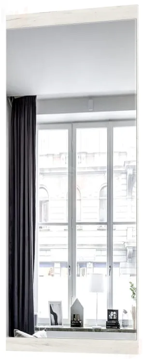 Зеркало ГРЕТТА  500  Дуб Крафт белый