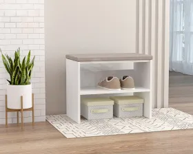 Обувница мягкая 600 - Белый/Бежевый 