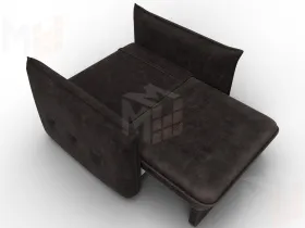 Кресло Лига-100 НПБ ( BRUT 17 коричневый )