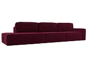 Диван прямой Прага Модерн Лонг подлокотник справа