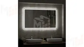 Зеркало с LED подсветкой Mercury 1200х700