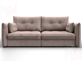 Диван прямой Лига-100 НПБ ( TOWER 05 бежевый )