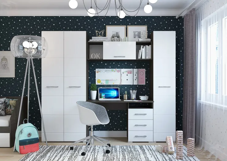 Детская мебель Ненси, комплект 1