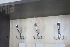 Прихожая Гретта 2 Ясень Черный/Дуб Сонома