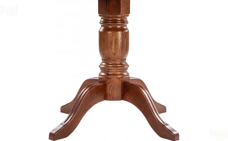 Стол деревянный раскладной Лорель D90 Миланский орех