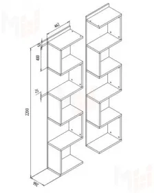 Детская мебель Фанки Сити, композиция 1