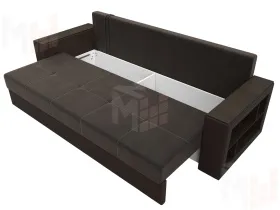 Диван прямой Дубай Лайт ( Коричневый;Коричневый )