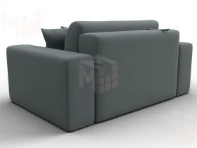 Кресло Лига-036 НПБ ( Амур серый )