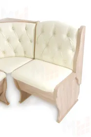 Кухонный уголок Орхидея Люкс (дуб сонома/Крем)