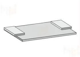 Полка для вытяжки Флоренция 600 Д