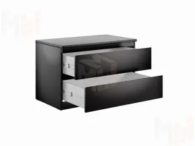 Комод Мальта 2 ящика (венге)