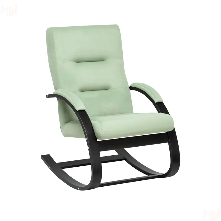 Кресло-качалка Leset Милано (Венге текстура/V14 бирюзовый)