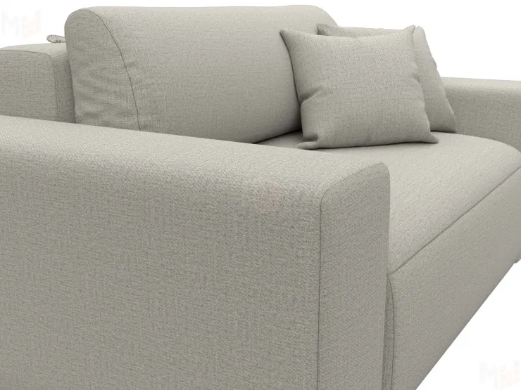 Кресло Лига-036 НПБ ( Амур бежевый )