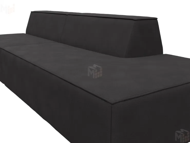 Диван прямой модульный Монс Модерн правый ( JOLY 08 коричневый )