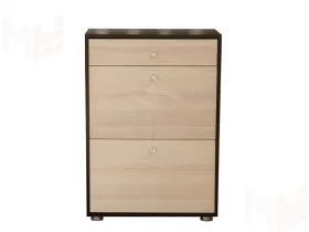 Обувница Мини-Лайт МЛ-7 Венге/ясень